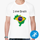 Мужская спортивная футболка