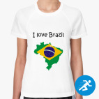 Женская спортивная футболка