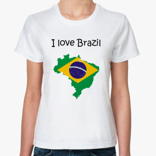 Классическая футболка Brazil