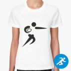 Женская спортивная футболка