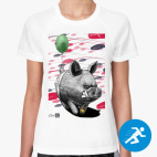 Женская спортивная футболка