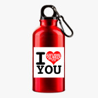 Металлическая бутылка 400 мл UV-DTF