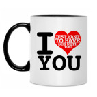 Кружка двухцветная