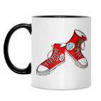 Кружка двухцветная