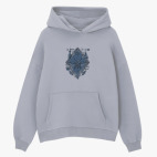 Толстовка худи оверсайз