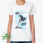 Женская футболка органик