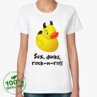 Женская футболка органик