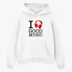 Толстовка худи оверсайз