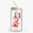 Банка с бамбуковой крышкой