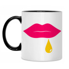 Кружка двухцветная