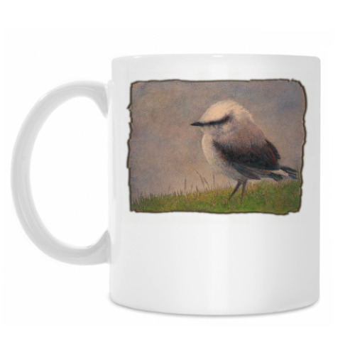 Кружка с принтом Птичка