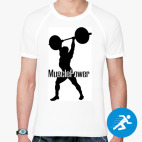 Мужская спортивная футболка