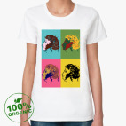Женская футболка органик