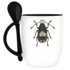 Кружка с ложкой