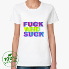 Женская футболка органик