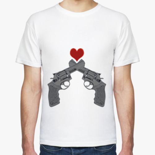 Футболка с принтом MAKE LOVE