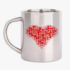 Кружка металлическая