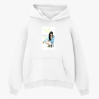 Толстовка худи оверсайз