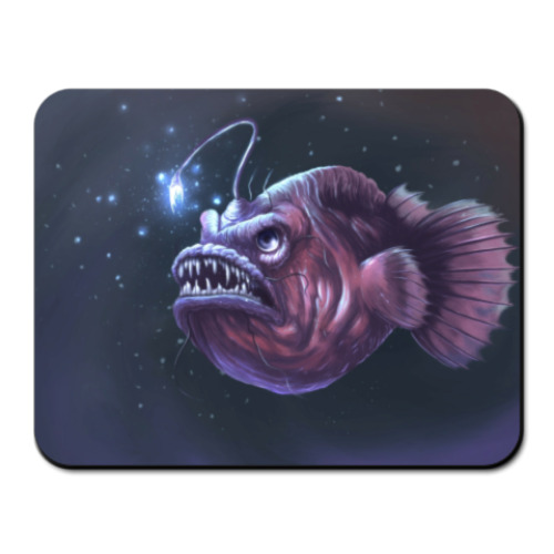 Коврик для мыши Angler fish
