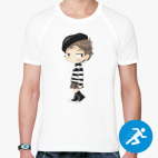 Мужская спортивная футболка