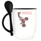 Кружка с ложкой