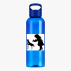 Прозрачная спортивная бутылка