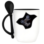 Кружка с ложкой