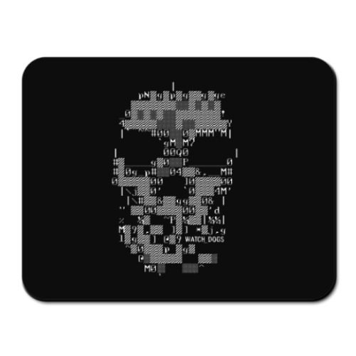 Коврик для мыши с принтом Watch Dogs DedSec