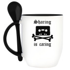 Кружка с ложкой