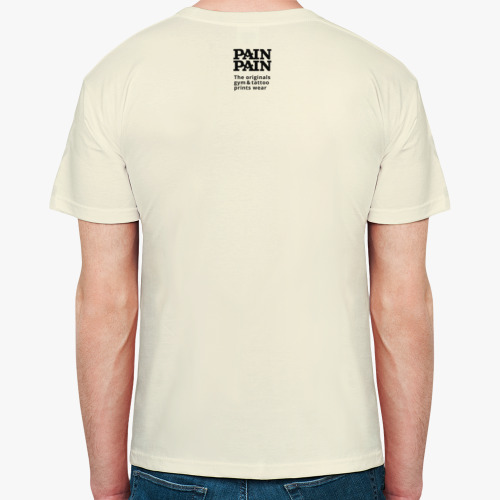 Футболка с принтом Штанга iebaash