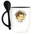 Кружка с ложкой