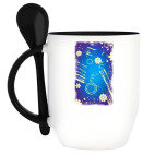 Кружка с ложкой