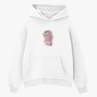 Толстовка худи оверсайз