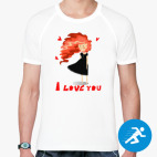 Мужская спортивная футболка