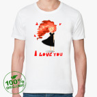 Мужская футболка органик