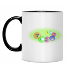 Кружка двухцветная