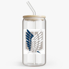 Банка с бамбуковой крышкой