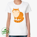 Женская футболка органик