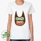 Женская футболка органик