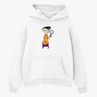 Толстовка худи оверсайз