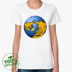 Женская футболка органик