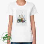 Женская футболка органик