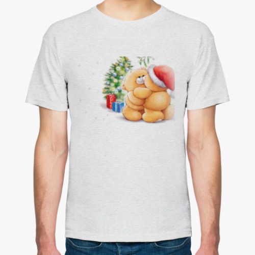 Футболка с принтом Новый год 2016