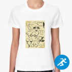 Женская спортивная футболка