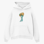 Толстовка худи оверсайз