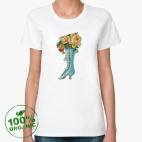 Женская футболка органик