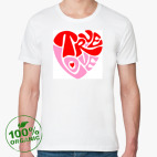 Мужская футболка органик