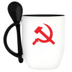 Кружка с ложкой