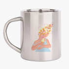 Кружка металлическая