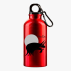 Металлическая бутылка 400 мл UV-DTF